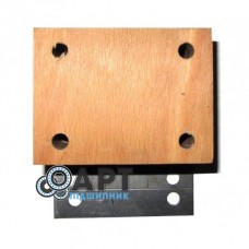 Дерев'яний підшипник соломотряса комбайна Massey Ferguson - 100х75х55мм