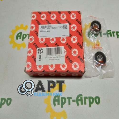 6000-С-2HRS FAG Підшипник однорядний кульковий