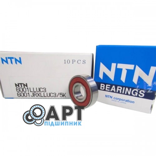 6001 LLUC3 NTN Підшипник однорядний кульковий
