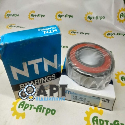 6311 2RS KOYO (Без УП, Чіщ) Підшипник однорядний кульковий