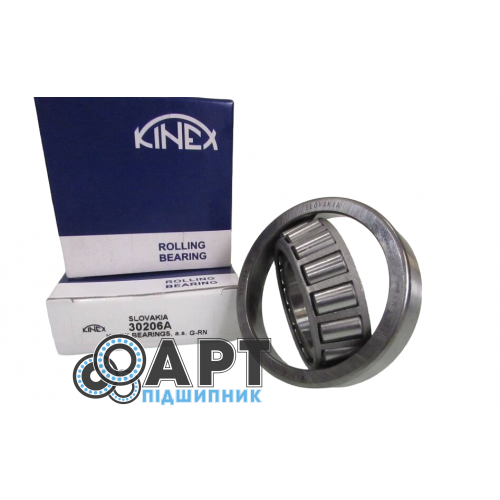 30206 KINEX Підшипник роликовий конічний