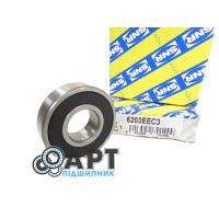 6203.EEC3 SNR Підшипник однорядний кульковий