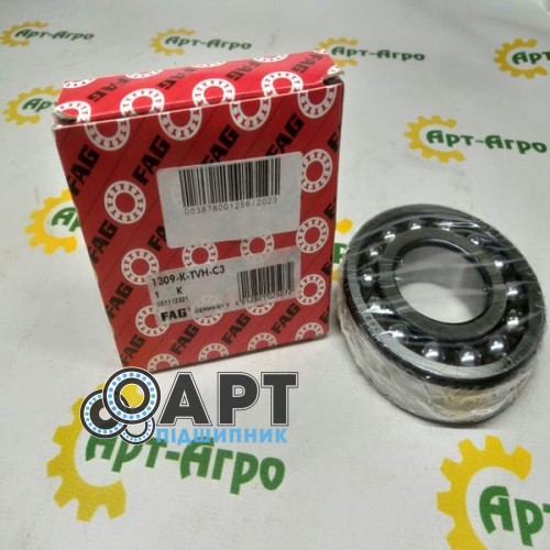 1309-K-TVH-C3 FAG Підшипник кульковий дворядний з конічним внутрішнім кільцем