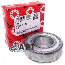 6205-C-2ZC3 FAG Підшипник однорядний кульковий