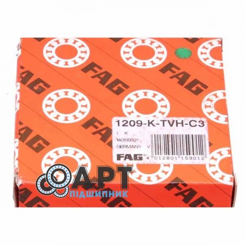 1210-K-TVH-C3 FAG Підшипник кульковий дворядний