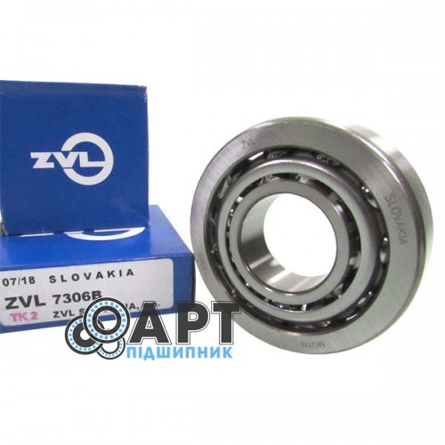 7306B ZVL Підшипник кульковий радіально-упорний
