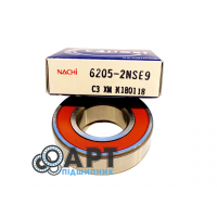 6205-2NSE9C3 NACHI Підшипник однорядний кульковий