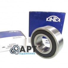 3206-2RSR KINEX Підшипник дворядний кульковий