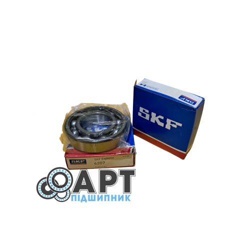 6207 SKF Підшипник однорядний кульковий