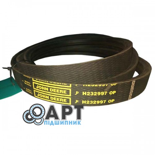 H232997 Двухручейний ремінь John Deere
