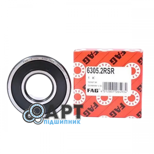 6305.2RSR FAG Підшипник однорядний кульковий