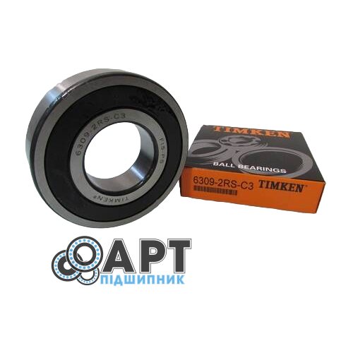 6309-2RSС3 TIMKEN Підшипник однорядний кульковий