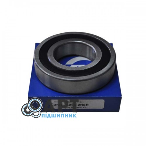 6208-2RS ZVL Підшипник однорядний кульковий