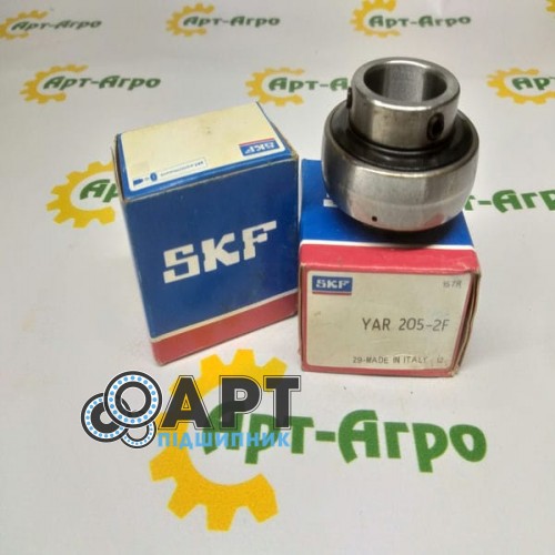 YAR 205-2F SKF Підшипник однорядний кульковий
