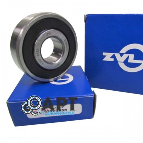 6302-2RS ZVL Підшипник однорядний кульковий