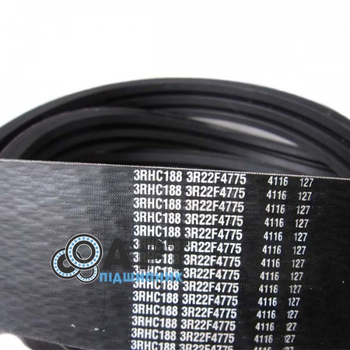 3RHC188 Трьохручейний приводний ремінь Carlisle