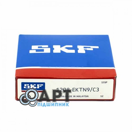 1208 EKTN9 / C3 SKF Підшипник дворядний кульковий