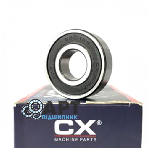 6204-2RS CX Підшипник однорядний кульковий