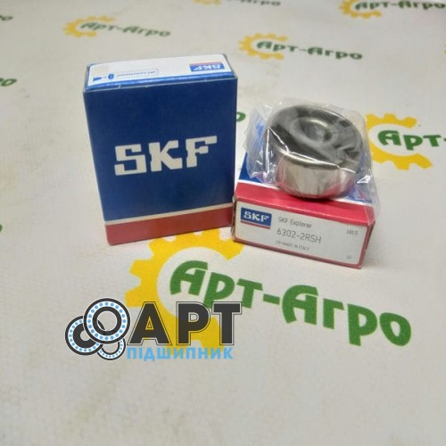 6302-2RSH SKF Підшипник однорядний кульковий