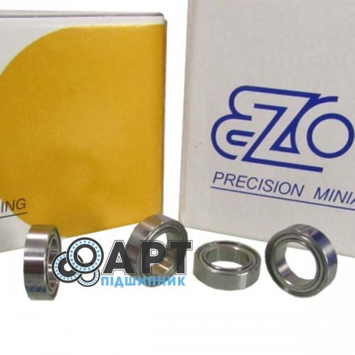MR117 ZZ EZO Підшипник однорядний кульковий