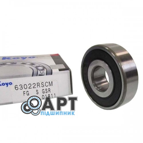 6302 2RS KOYO Підшипник однорядний кульковий
