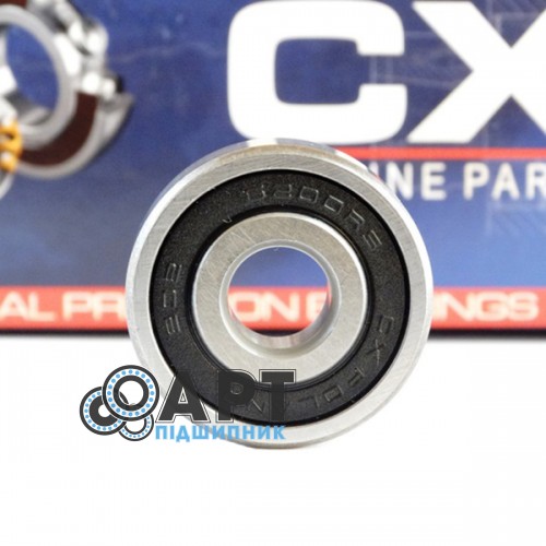 6200-2RS CX Підшипник однорядний кульковий