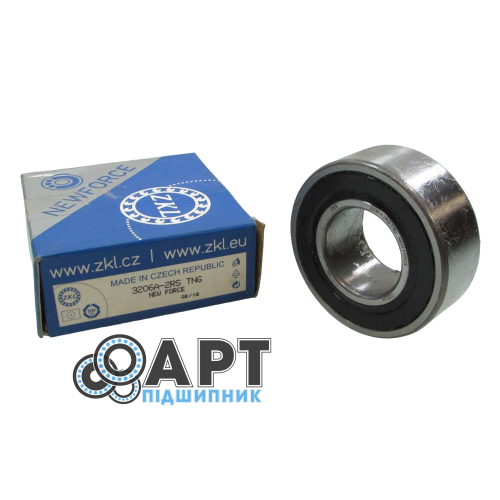 3206A-2RSTNG ZKL Підшипник дворядний кульковий