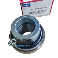 YEL 207-2F/AG SKF Закріплюваний кульковий підшипник