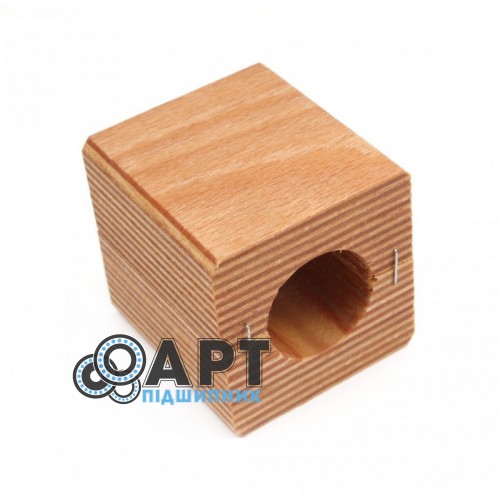 Дерев'яний підшипник подрібнювача комбайна Claas, 60х65х61мм (600048, 000600048)