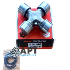 39×118 Хрестовина карданного валу Китай