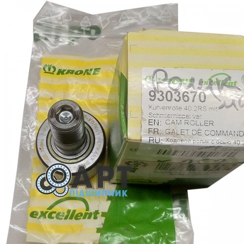 PWKR 40-2RS INA ORIGINAL Кулачковий ролик