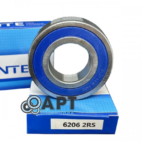 6206-2RS NTE Підшипник однорядний кульковий