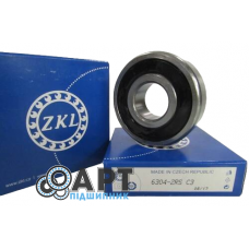 6304-2RS С3 ZKL Підшипник однорядний кульковий